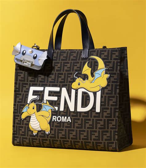 fendi pokemon bag|fendi scarf.